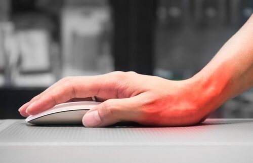 Prevent carpal tunnel syndrome by not bending your wrist.