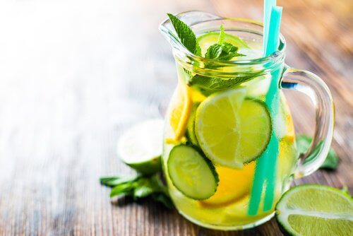 Facial toners can be made from cucumber lemonade.