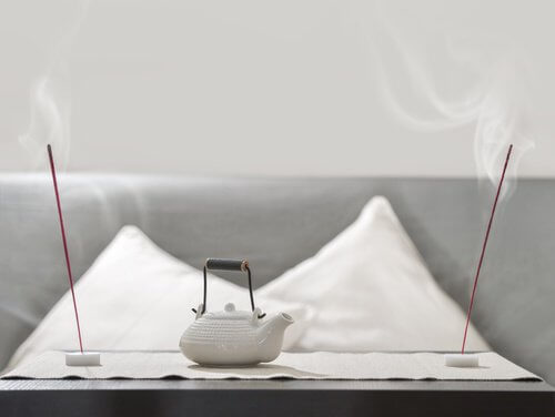 Incense.