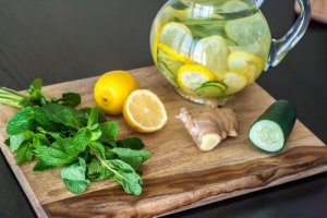 A Cucumber-Lemon-Ginger Detox and Cleansing Diet