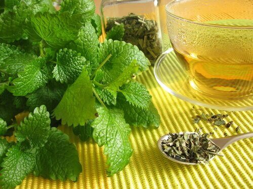 Mint tea.