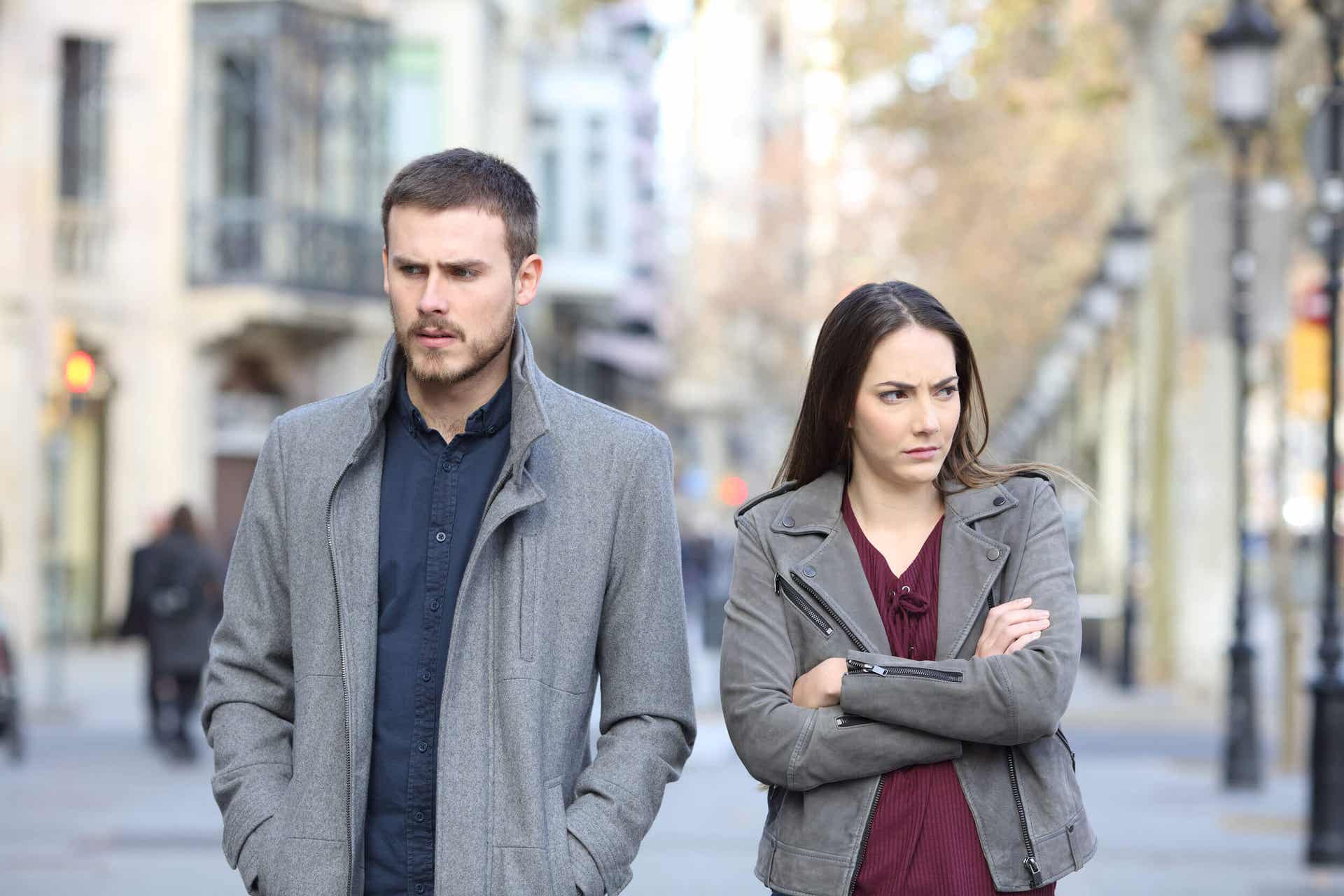 A couple with resentfulness.