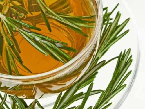 Rosemary tea.