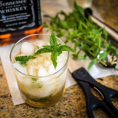 Mint drink.