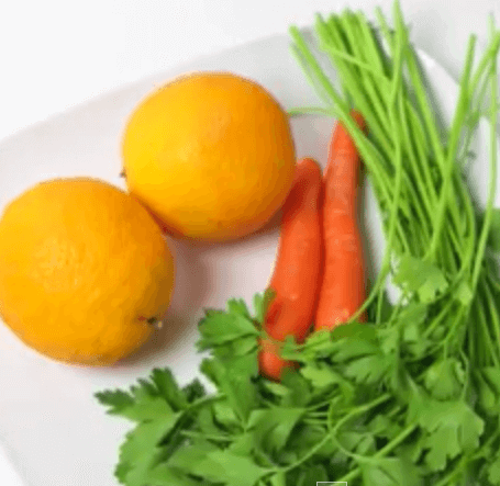 Parsley, Carrot and Orange Juice for Weight Loss