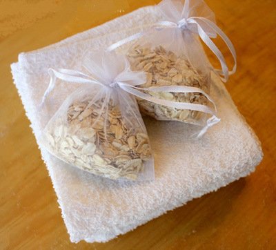 Bags of oats for treating arthritis