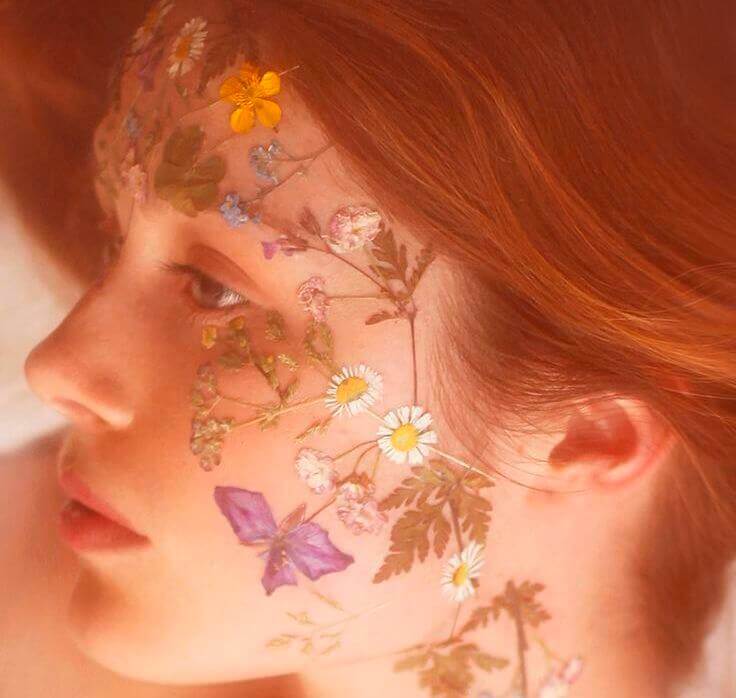 flower-face be yourself