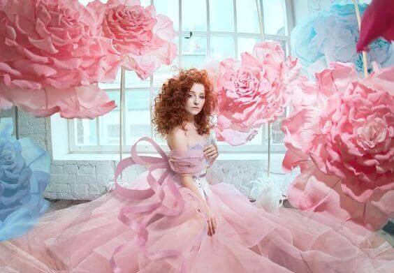 woman-roses