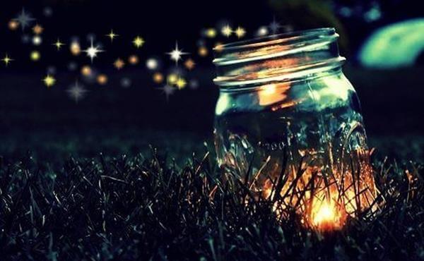 Light in a jar