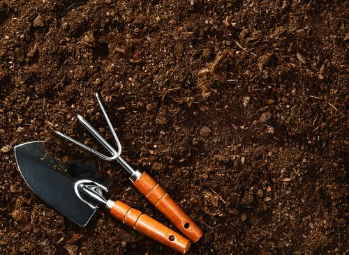 Soil and planting tools.