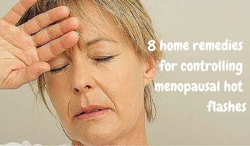 Control Hot Flashes with These 8 Home Remedies