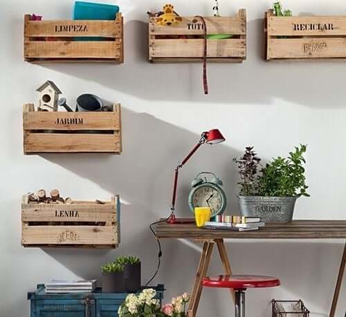 Wall organizers.