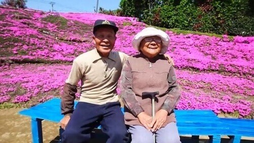 Man Plants 1000s of Flowers for Blind Wife in Act of Love