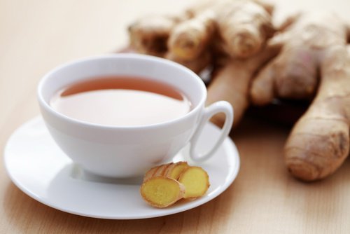 Overcoming fatigue with ginger tea