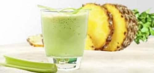 Pineapple-Celery Shake for Weight Loss - Step To Health