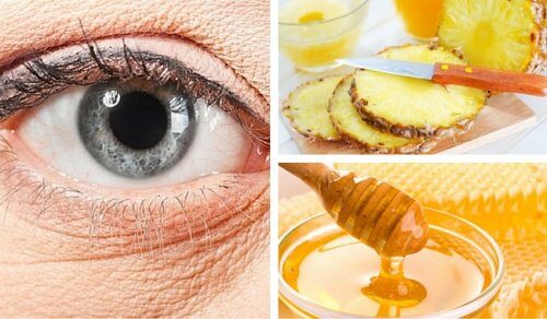 Natural Pineapple Mask for Under Eye Wrinkles