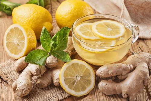 ginger and lemon