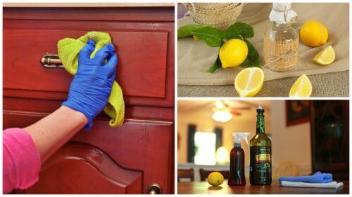 Homemade Cleaning Product to Remove Dust from Furniture