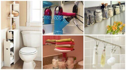 19 Useful Tips to Save Bathroom Space