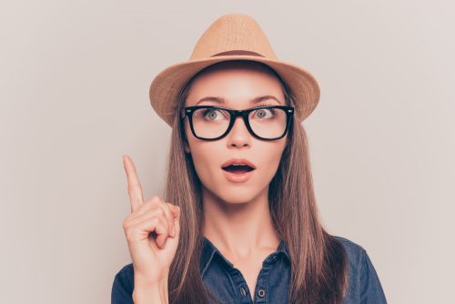 A woman who just learned about the five types of orgasms.