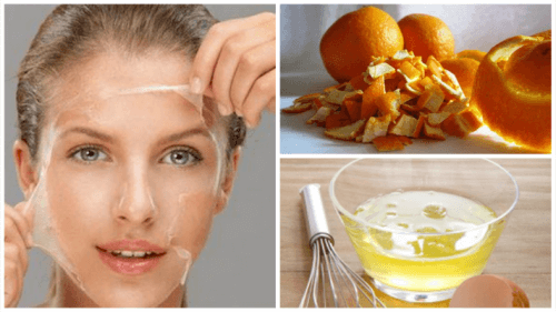 Help Tone Skin with This Egg White and Orange Peel Treatment