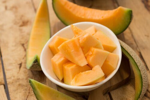 Cantaloupe Banana Smoothie