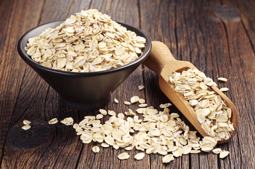 Oatmeal for a chia seeds and oatmeal recipe