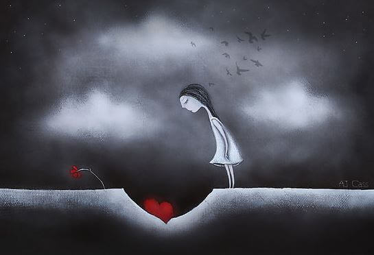 女人與枯萎的心