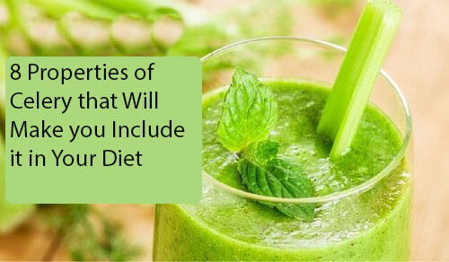 7 Properties of Celery that will Make You Include It in Your Diet