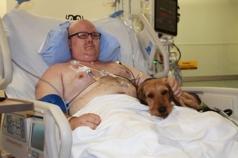 a dog and its owner