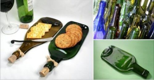 How to Use a Glass Bottle to Make a Unique Snack Platter