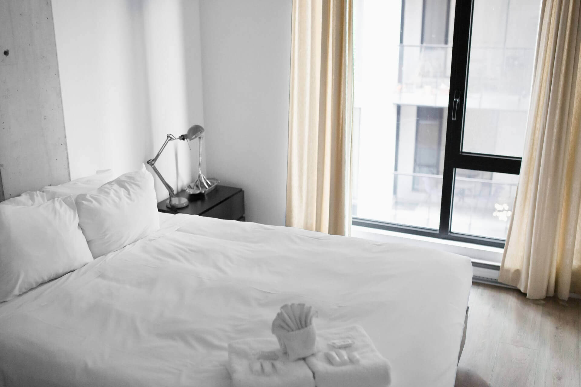 A comfortable mattress.