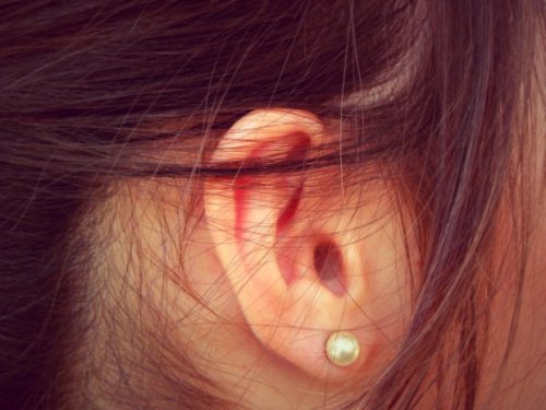 Never share earrings unless you disinfect them