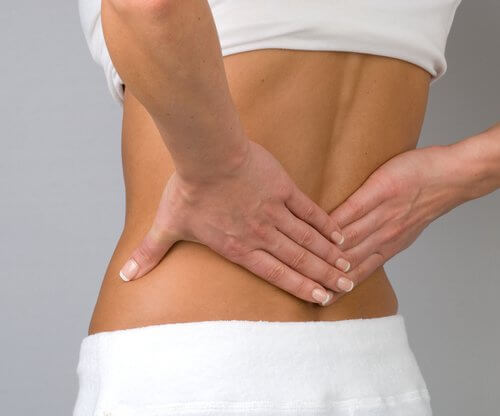 Which organs are are closely related with the lumbar spine