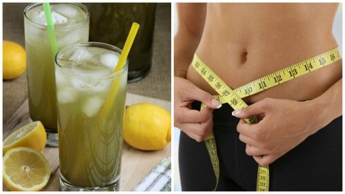 Making a Slimming Green Tea Lemonade