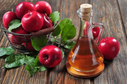 Apple cider vinegar is one of the products for healthy hair