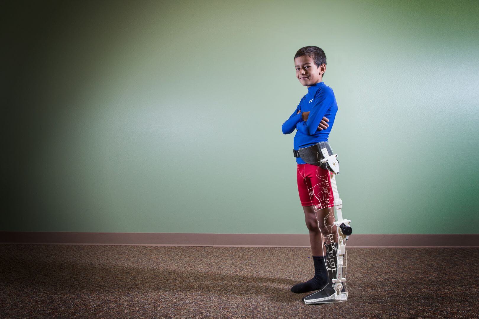 exoskeleton for paraplegic children