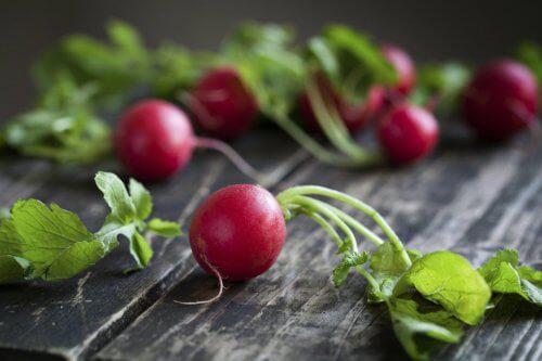 Radishes.