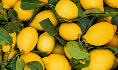 Много лимони.