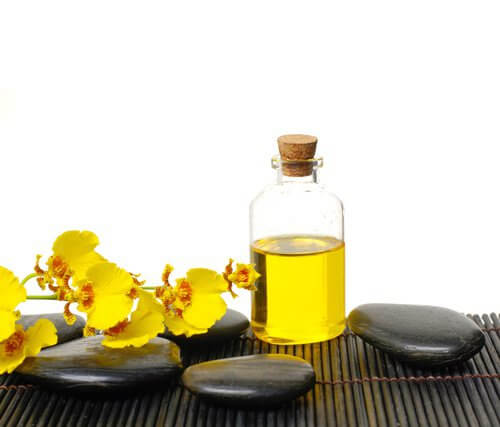 A bottle of castor oil