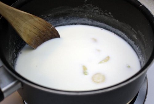 Garlic milk.