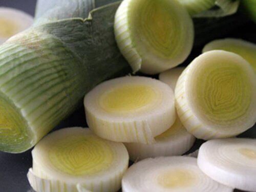 Fresh leeks