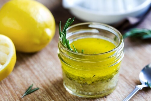 Lemon Juice And Oil