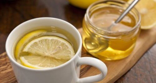 Making a lemon infusion