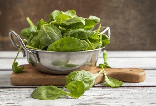 Spinach is great for relieving contipation