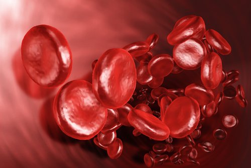 red blood cells enlarged