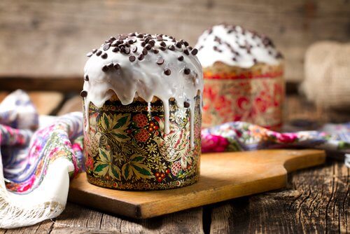 Ice cream with chocolate sprinkles