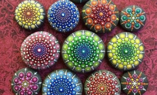 Relieve Stress with Stone Art Therapy