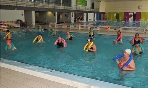 Swimming alleviates ankle osteoarthritis symptoms