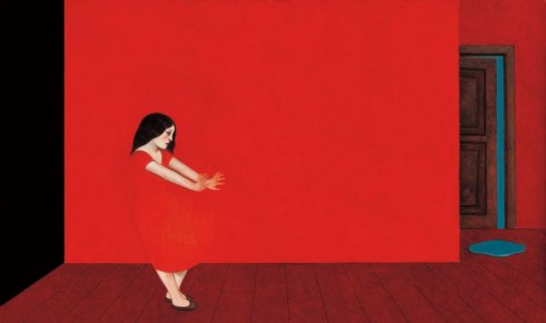 4-woman-red-walls